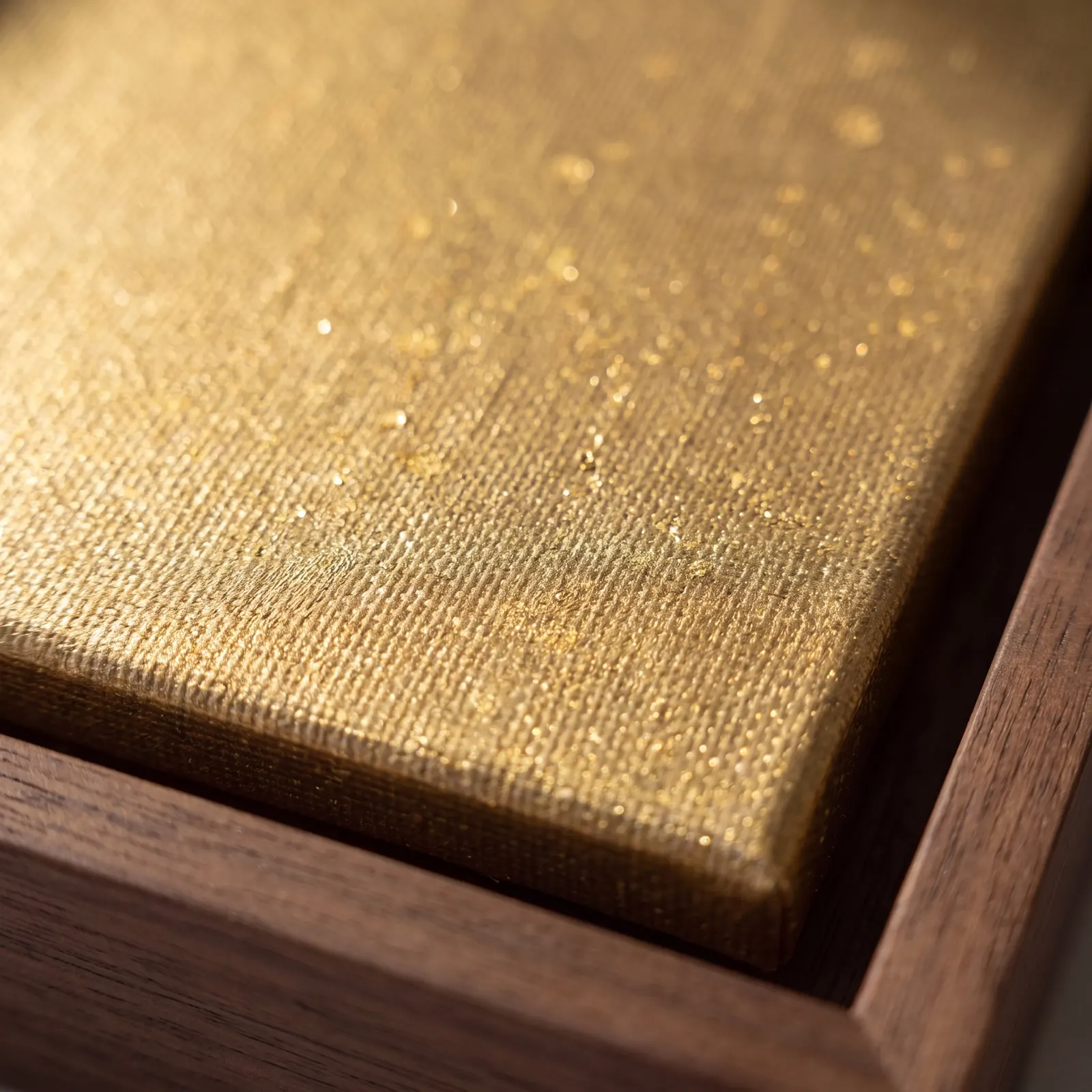 Gold leaf detail