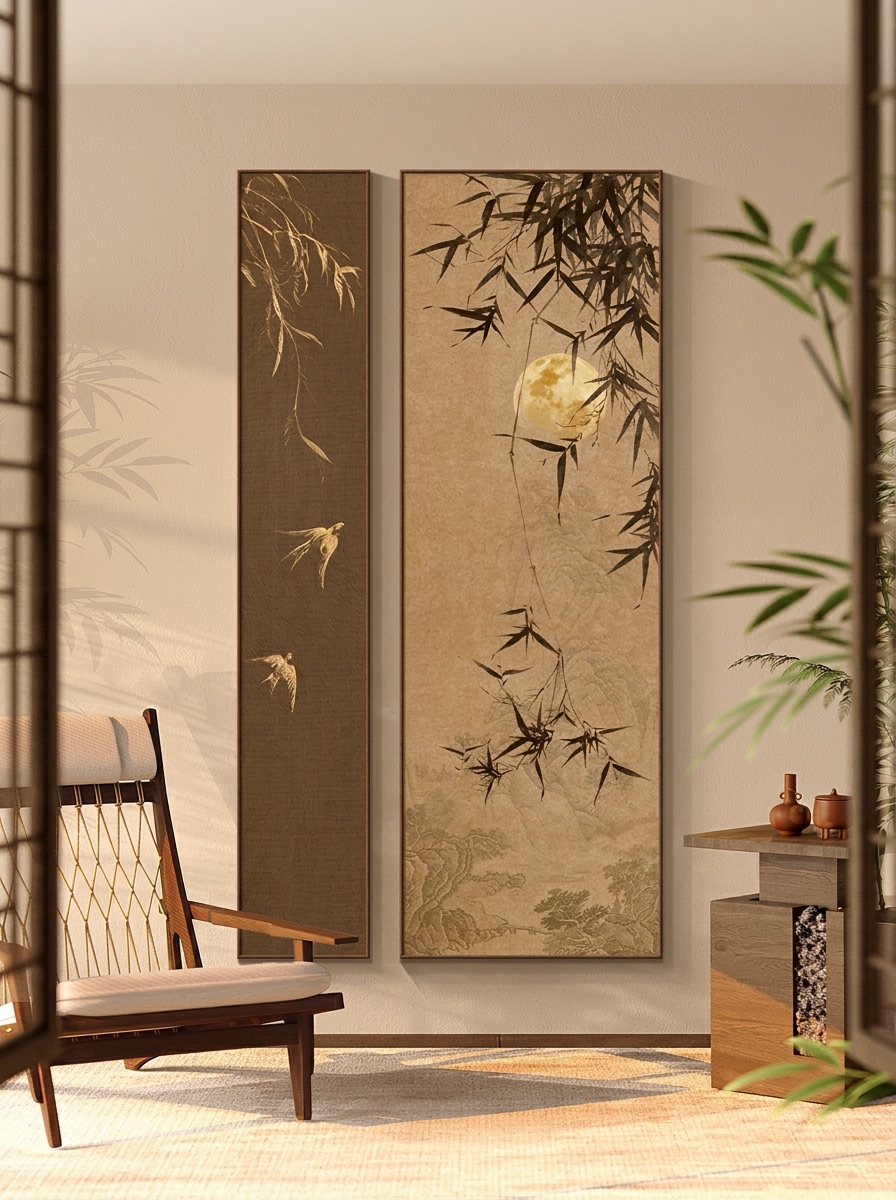 Moon Over Bamboo